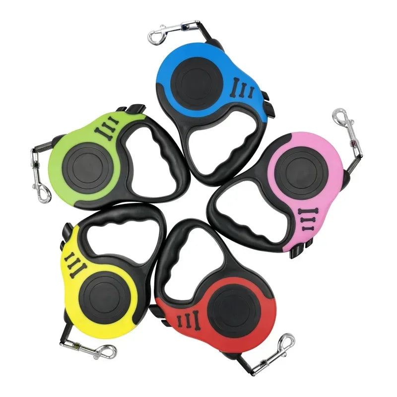 Retractable Double Pet Leash