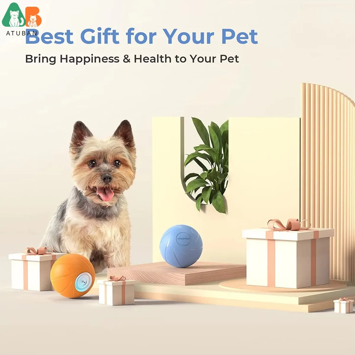 Interactive Jumping Dog Toy