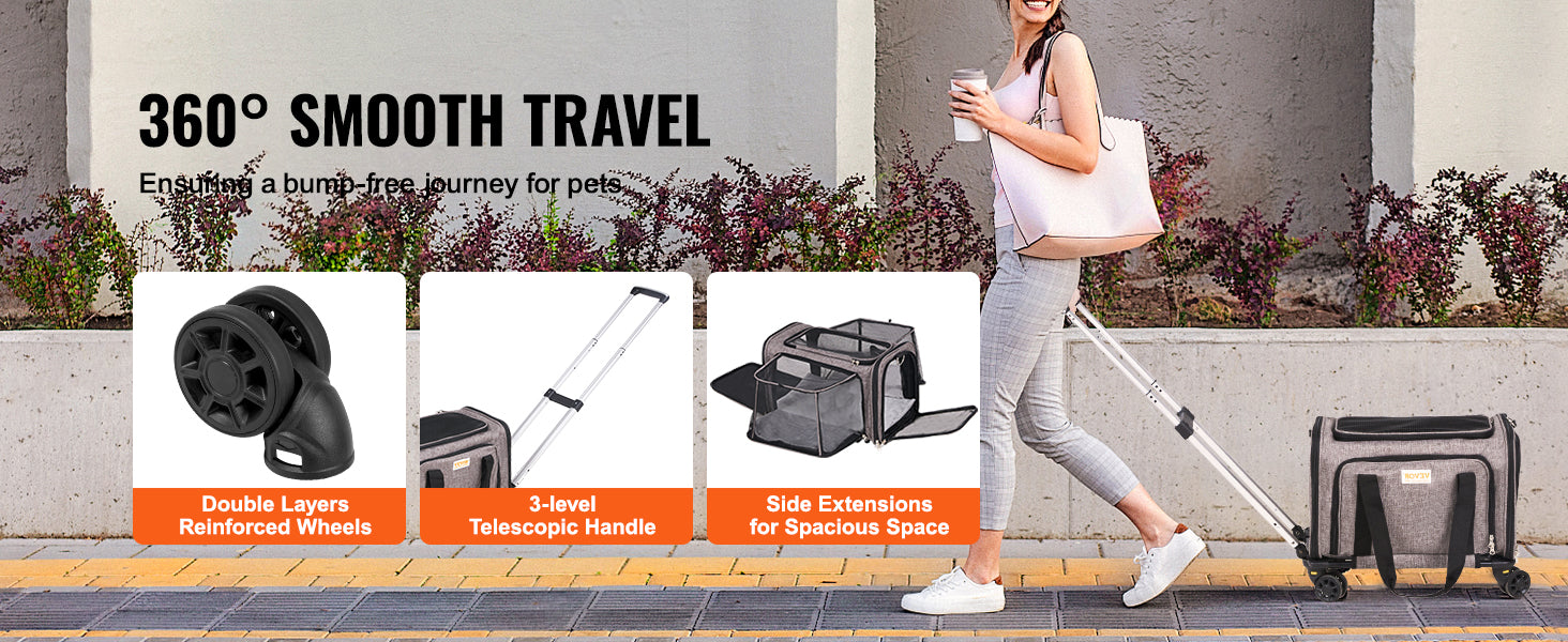 VEVOR Pet Carrier Backpack