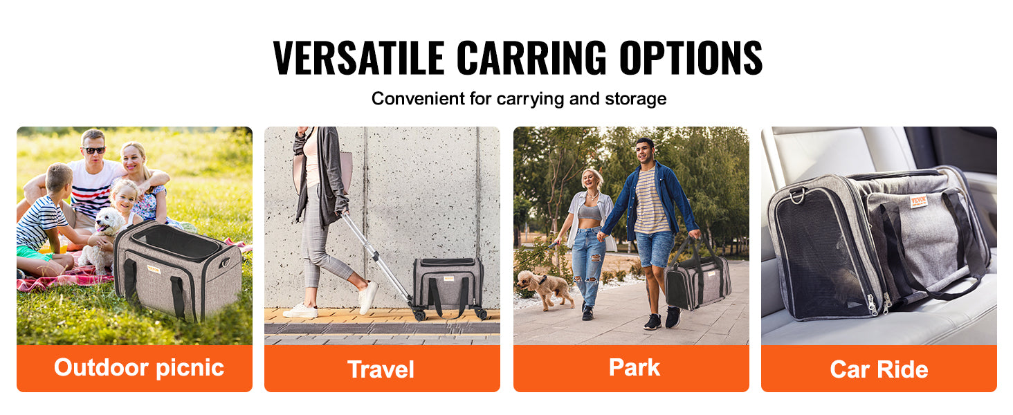 VEVOR Pet Carrier Backpack