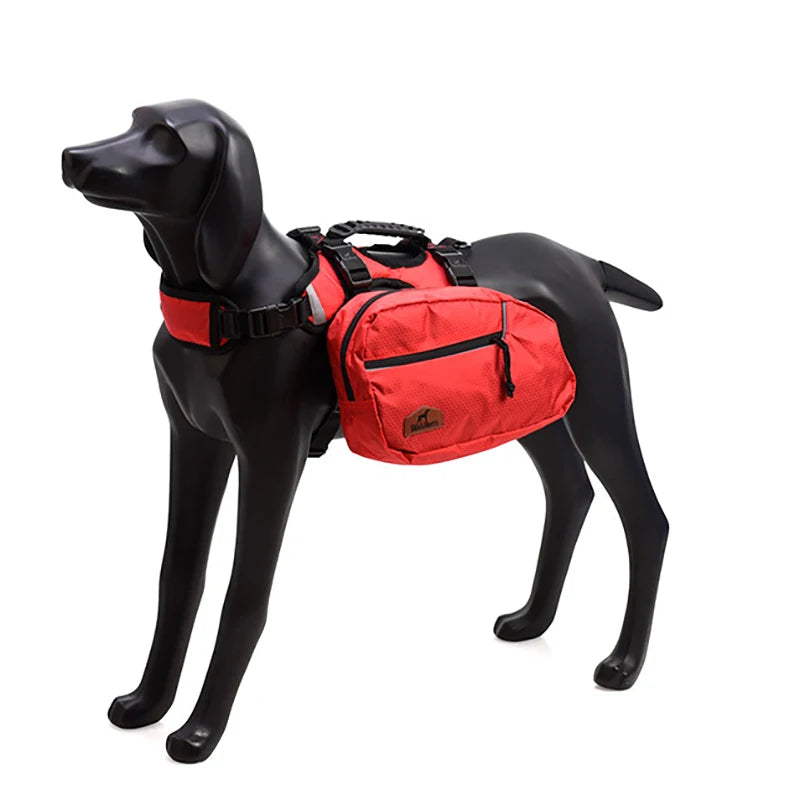 Reflective Dog Backpack Harness