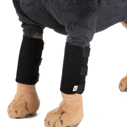 Accessories for Wound Recovery Shockproof Puppy Elbow Pad Dog Leg Protective Cover Dog Front Leg Brace Pet Knee Pads