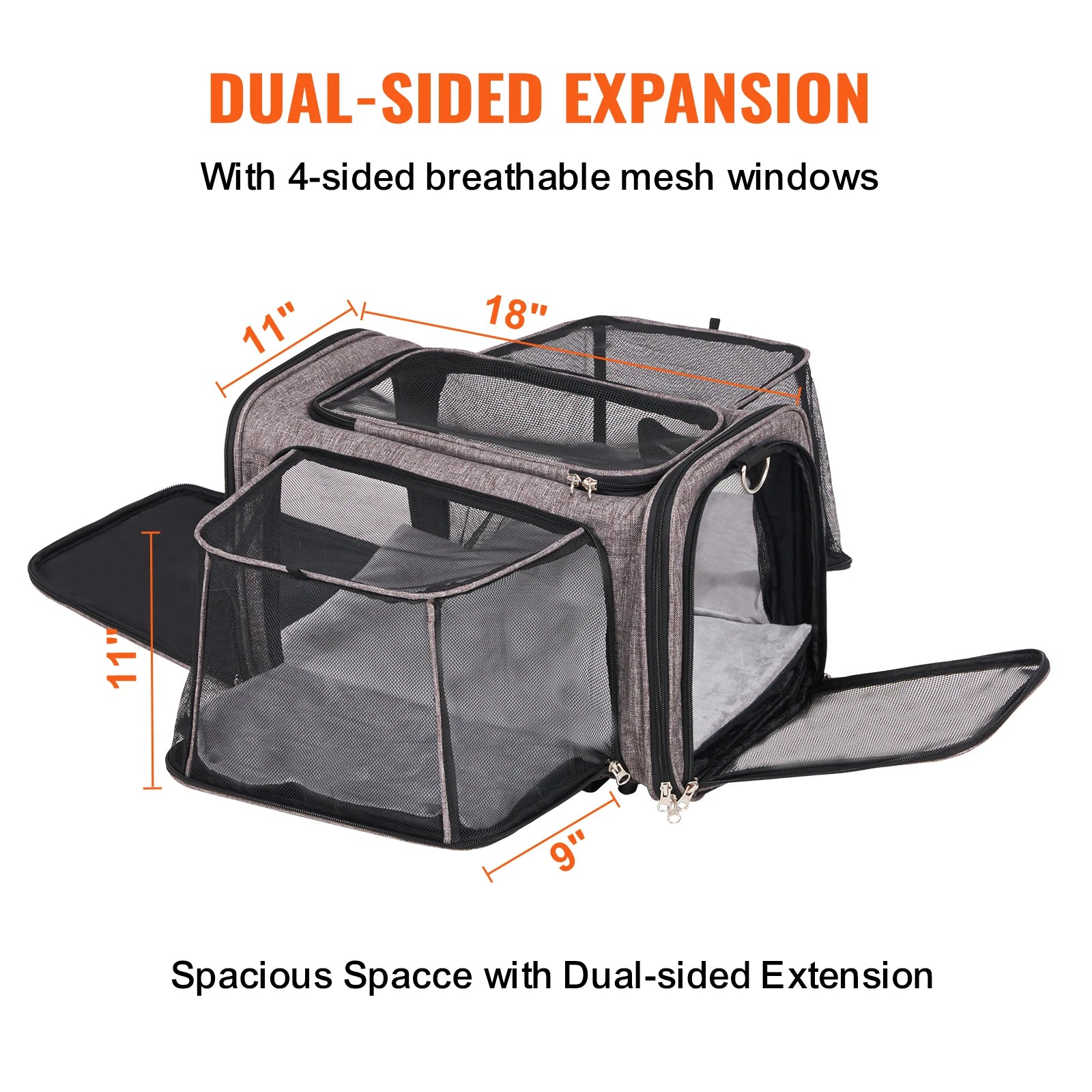 VEVOR Pet Carrier Backpack