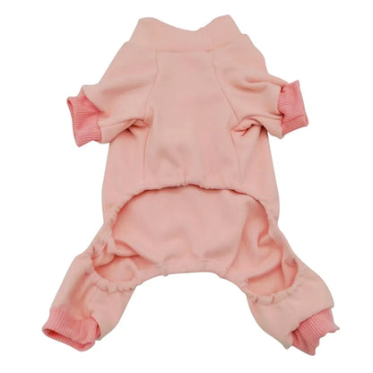 Winter Fleece Dog Pajamas