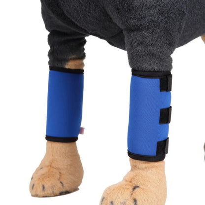 Accessories for Wound Recovery Shockproof Puppy Elbow Pad Dog Leg Protective Cover Dog Front Leg Brace Pet Knee Pads