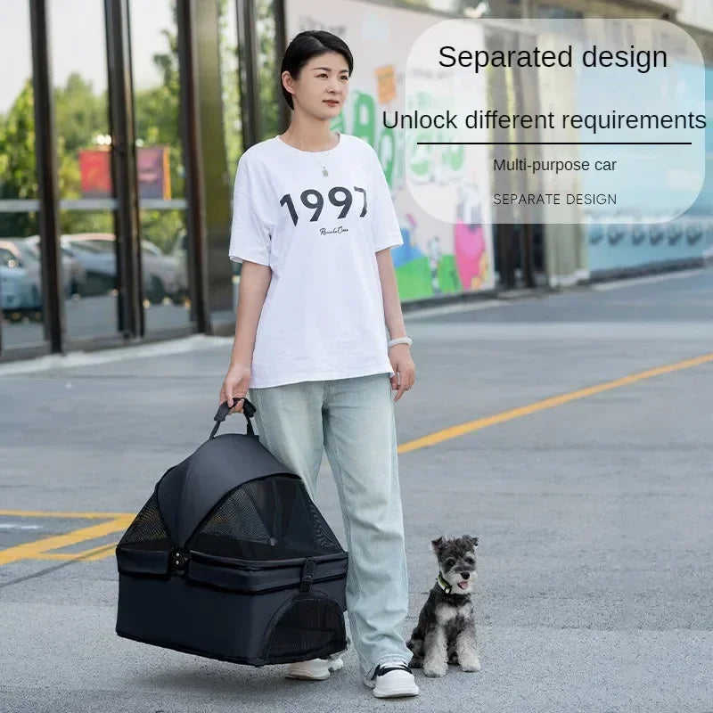 Outdoor Cat Dog Stroller