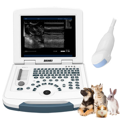 Portable Veterinary Ultrasound Scanner, Laptop Vet Pregnancy B-Ultra Machine, for Animal Farm Home Pet (B,B+B,4B,B+M,M)