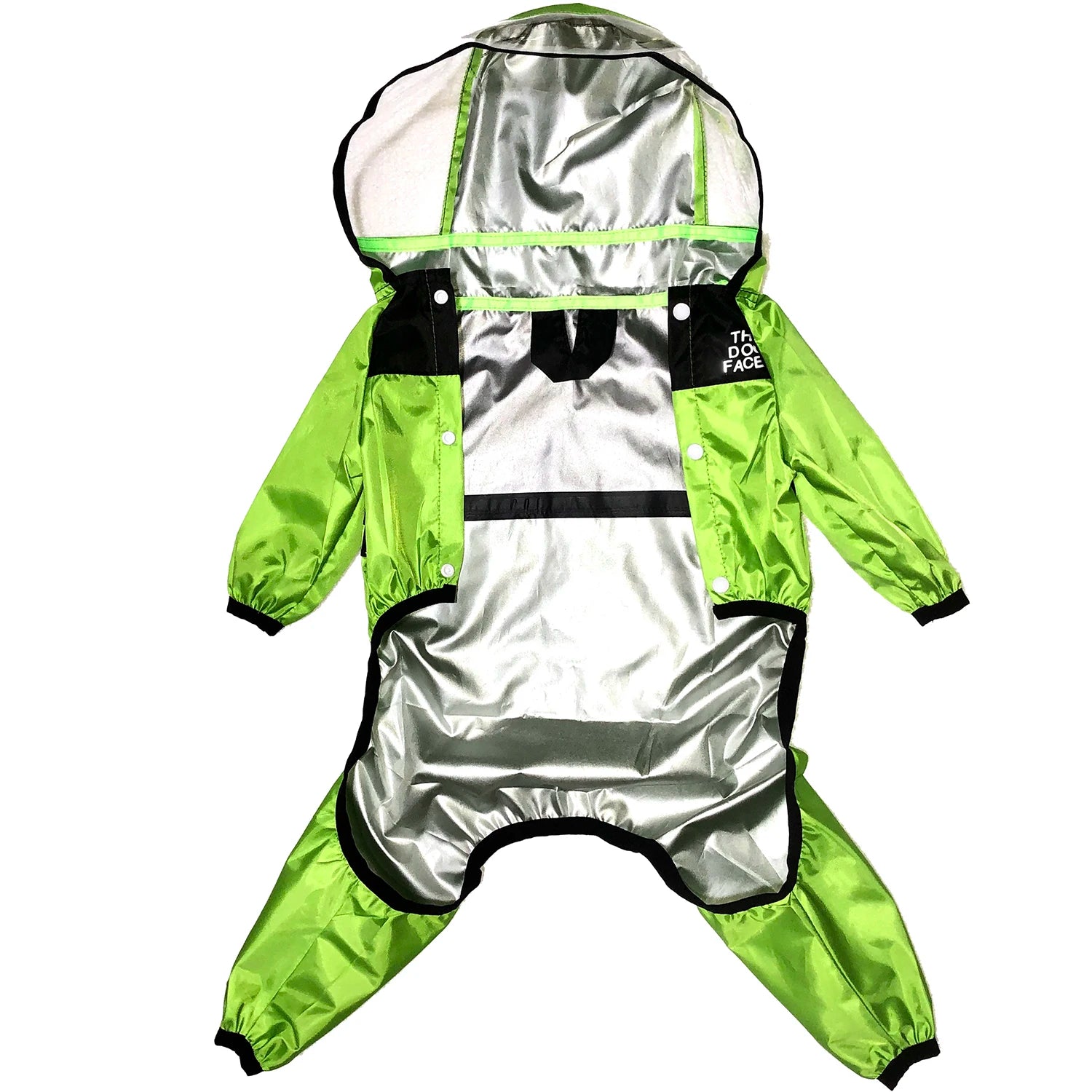 Dog Face Raincoat Jumpsuit