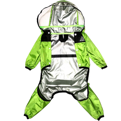 Dog Face Raincoat Jumpsuit