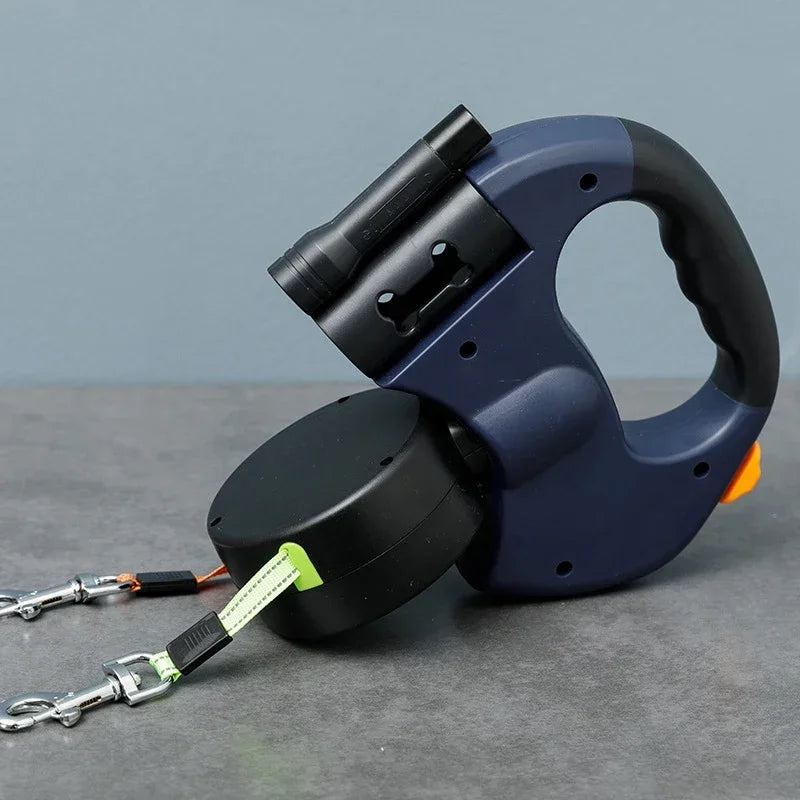 Retractable Double Pet Leash